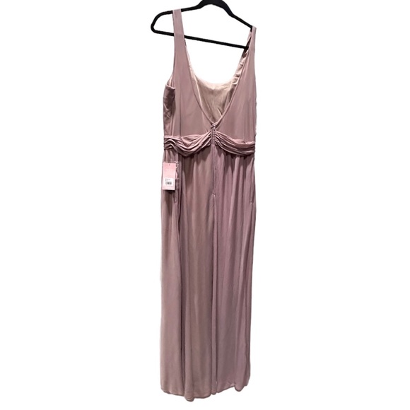 Birdy Grey JAN DRESS MESH MAUVE XL Extra Large Bridesmaid Wedding NEW NWT - Picture 4 of 7